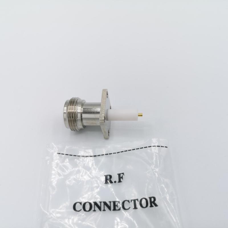 
<span>کانکتور N-TYPE مادگی پنلی چهار سوراخه تفلون بلند مستقیم(قطر تفلون5.3cm)</span>
